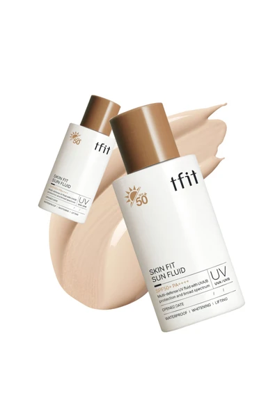 Tfıt Güneş Kremi Skin Fit Sun Fluid Spf50 Pa 50 ml Cilt Bakım Içerikli Güneş Kremi - 2
