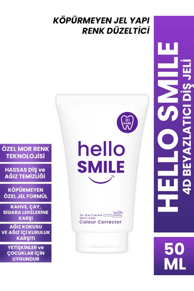 Hello Smile Beyazlatıcı Diş Jeli