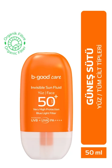 Yetişkin Güneş Sütü SPF 50+ Yüz için 50 ml