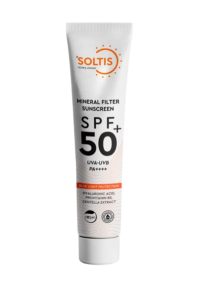 %100 Mineral Güneş Koruyucu Krem SPF 50+ Pa++++, 50 ml ürün görseli