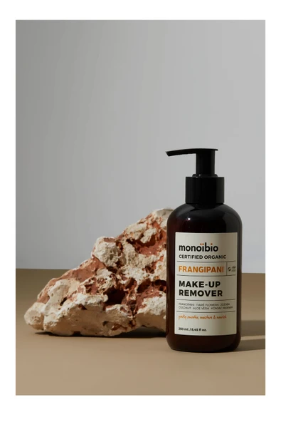 Frangipani Organik Makyaj Temizleme Kremi - Yüz Ve Göz Makyaj Temizleme Sütü 250 ml - 6