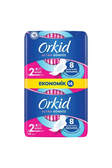 Ultra Uzun (BOY 2) 14 Adet Hijyenik Ped - Resim 2