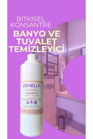 Vegan Sertifikalı Bitkisel Banyo-tuvalet Temizleyici, Doğal Temizlik 750 gr - 1