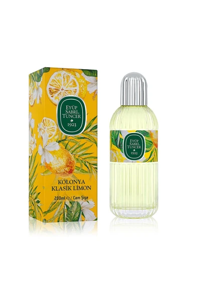 Klasik Limon Kolonyası 200 ml - Cam Şişe