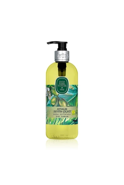 Ayvalık Zeytin Çiçeği Doğal Zeytinyağlı Sıvı Sabun 500 ml - 1