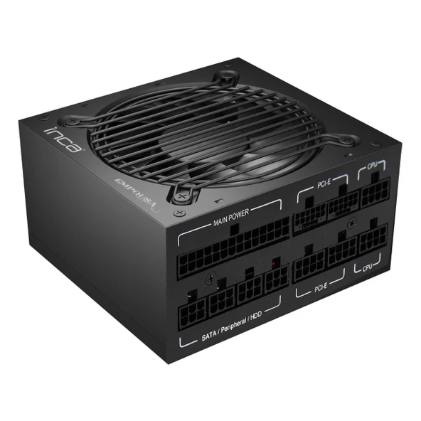 Inca Empousa IPS-1250XN 1250W 80+ Platin Modüler Güç Kaynağı - Resim 5