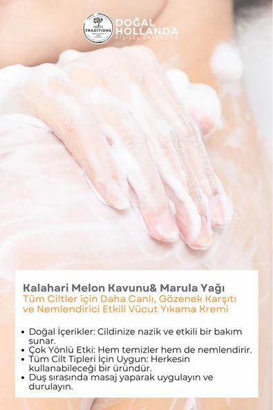 Tüm Ciltler için Daha Canlı, Gözenek Karşıtı ve Nemlendirici Etkili Vücut Duş Kremi - 3