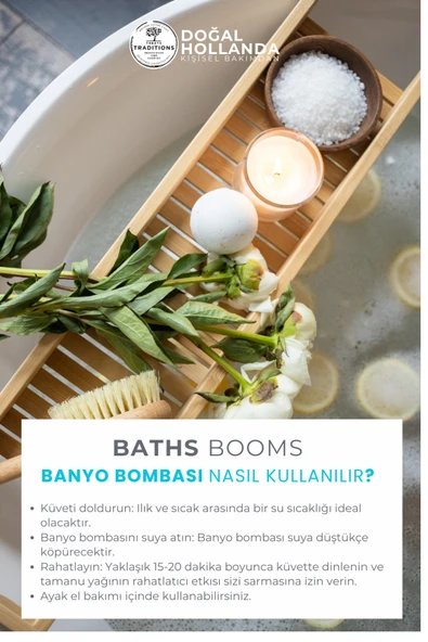 Çarkıfelek Meyvesi Banyo Topu Manikür Ve Pedikür Boy, Nem Bombası, Banyo Bombası 3 Adet 100 Gr. - 4