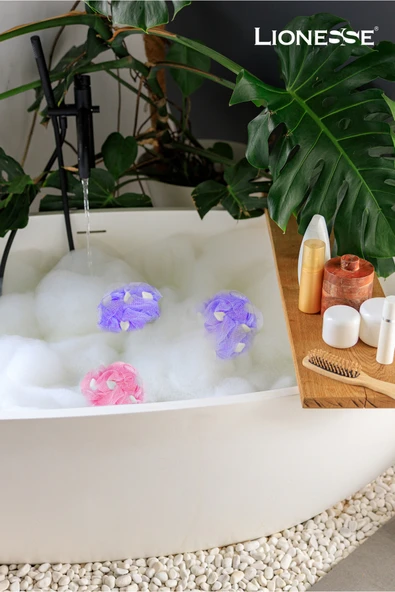 Sabunlu Banyo Lifi 950 - Kolajen Etkili , Bpa Free , Yumuşak Doku , Seyahat Boy - 5