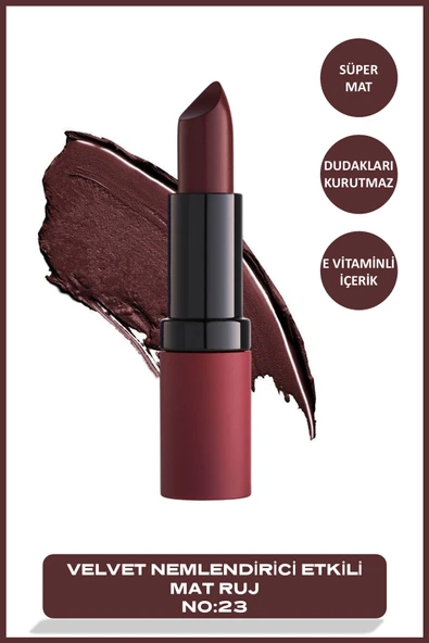 Velvet Matte Lipstick 23 Velvet Mat Ruj 4,2 g ürün görseli