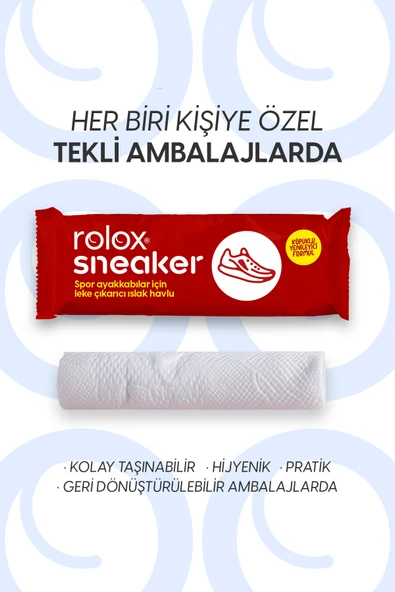 Sneaker - 50 Paket - Spor Ayakkabılar Için Leke Çıkarıcı Islak Havlu - 4