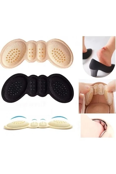 Ayakkabı Topuk Vurma Önleyici Ve Daraltma Pedi Ayakkabı Içi Koruyucu Aparat 1 Çift - 2