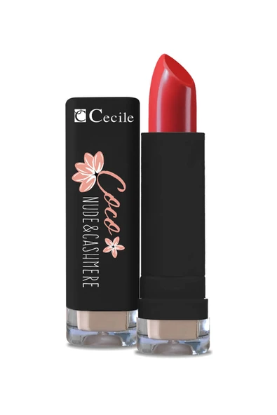 Ruj - Cecile Coco Nude Cashmere Lipstick 21 8698438101332 ürün görseli