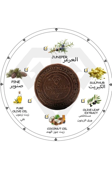 Çam Ardıç Kükürt Katı Sabunu - 2