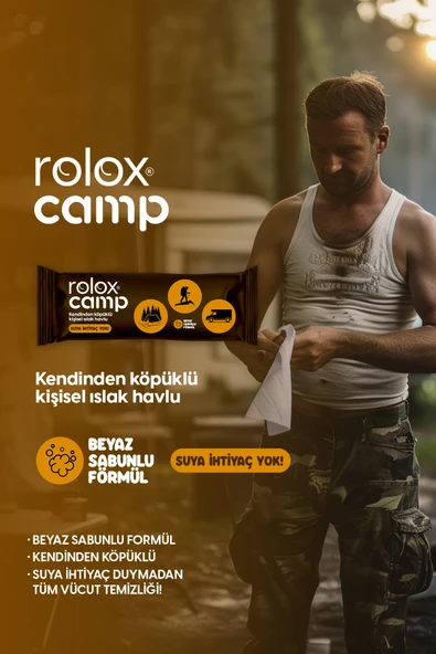 Camp - 50 Paket – Kendinden Köpüklü Kişisel Islak Havlu - 1