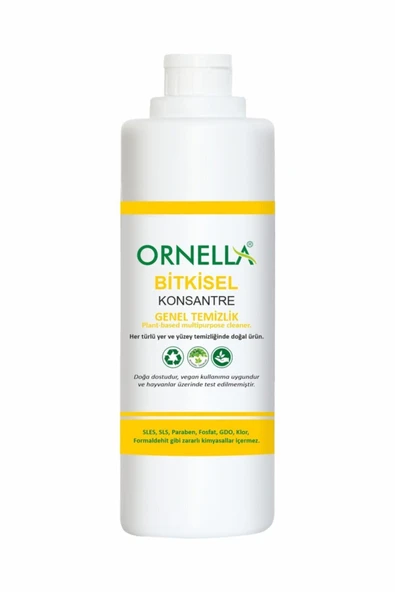 Bitkisel Genel Temizleyici (ÇOK AMAÇLI TEMİZLİK VE DOĞAL LİMON OTU KOKUSU) 750ml - 2