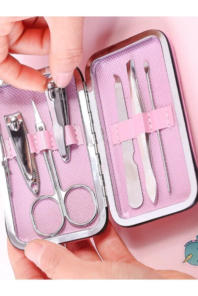 Manikür Pedikür Seti 6 Parça Profesyonel - 2