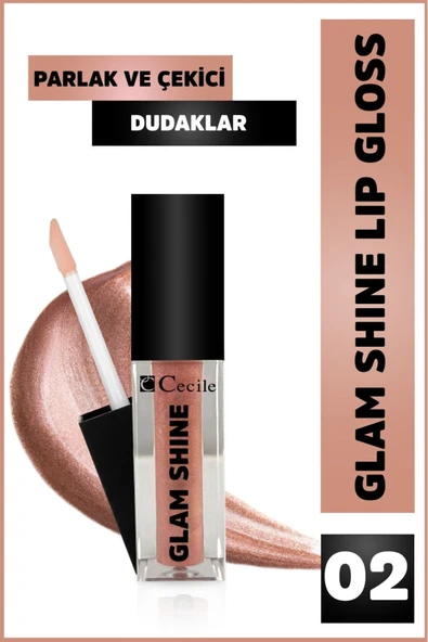 glam shıne lip gloss 02 ürün görseli