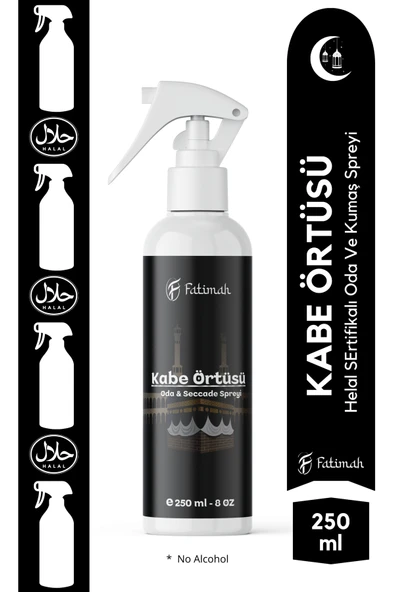 Kabe Örtüsü Oda Ve Kumaş Spreyi Seccade Spreyi Oda Kokusu Koku Çamaşır Spreyi 250ml - 1