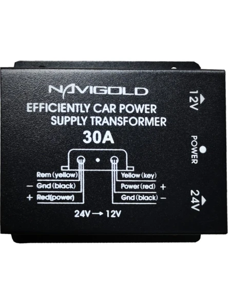 Navigold Oto Konvertör 24V Dc / 12V Dc 30 Amper - 2