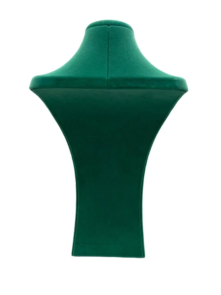 Süet Kumaş Yeşil Renk 24/15 Cm Bileklik Künye Standi - Resim 3