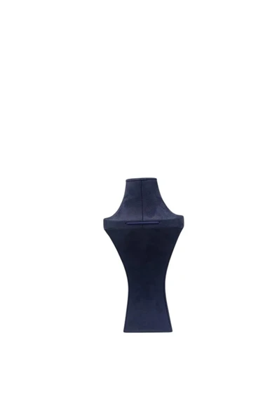 Adonis Model Sardunya Kumaş Lacivert Renk Boy 28cm Kolye Takı Sergileme Mankeni - 3
