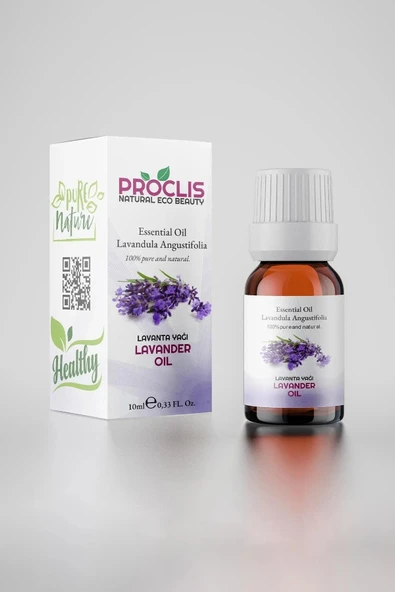 PROCLİS Lavanta Yağı, Doğal Uçucu Yağ, Lavander Oil, 3'lü Set 3x10 ml - 3