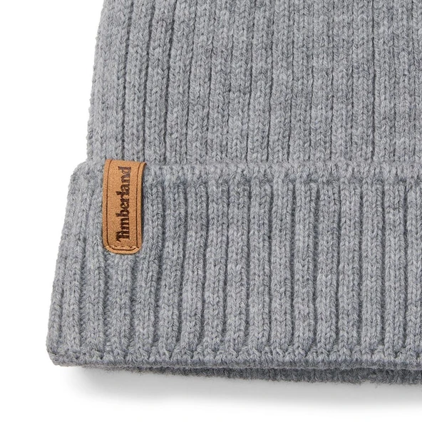 Timberland Rib Knit Beanie Erkek Bere TB0A66520521 - Resim 3