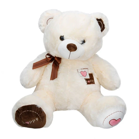 Nessiworld Sunman Puffy Friends Kurdelalı Peluş Ayı - Resim 2