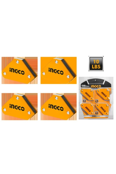 Marka Ingco Manyetik Kaynak Tutucu Seti Amwh4001 ürün görseli