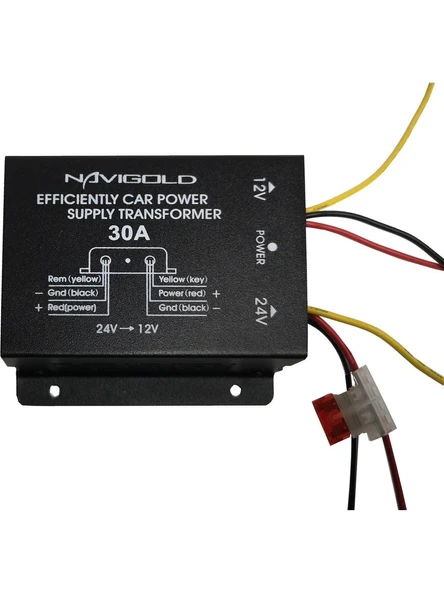 Navigold Oto Konvertör 24V Dc / 12V Dc 30 Amper ürün görseli