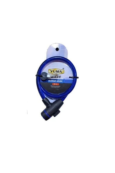 Yuma BİSİKLET KİLİDİ BOY:80CM ÇAP:12MM 1 ADET ürün görseli