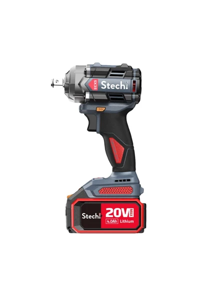 StechEnd SX35 2X4.0 AH STECH AKÜLÜ DARBELİ SOMUN SIKMA 20V ürün görseli 1