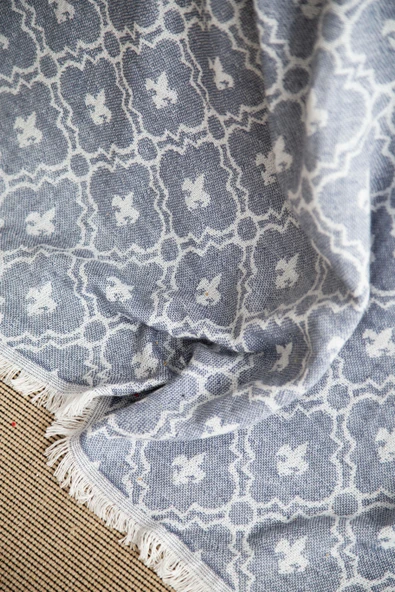 Çift Kişilik Florans Pamuk Yatak Örtüsü Nevresim Seti - 3