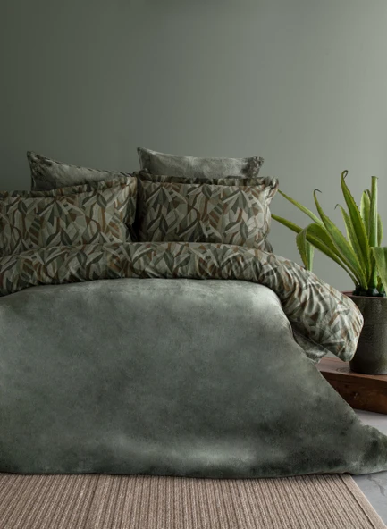 Tek Kişilik Darcy Olive My Touch Nevresim Takımı