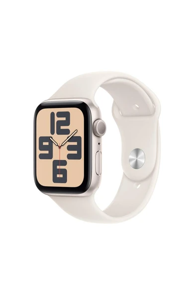 Apple Watch SE GPS + Cellular 40mm Yıldız Işığı Alüminyum Kasa + Yıldız Işığı Spor Kordon - S/M KUTUSU AÇIK SIFIR ürün görseli