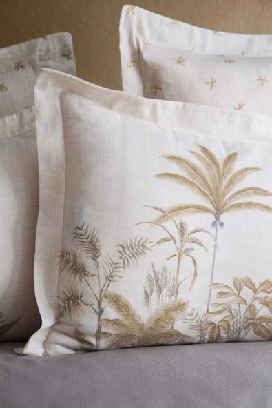 Çift Kişilik Noble Gri Bambu Pike Takımı - 4