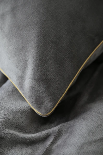 Tek Kişilik Antica Gray My Touch Nevresim Takımı - 4