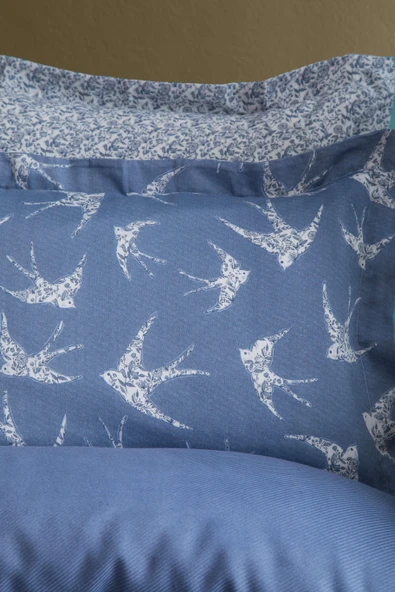 Tek Kişilik Freely İndigo Bambu Pike Takımı - 3