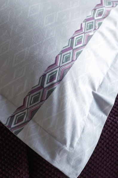 Çift Kişilik Lowel Mürdüm Uyku Seti - 4