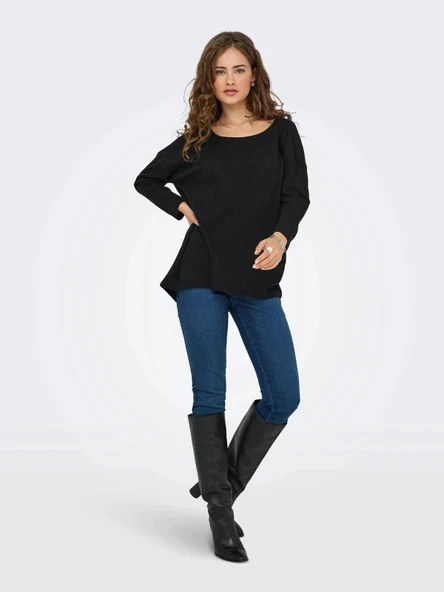 Only 15367602 Uzun Kol Kadin Body - Siyah - 3