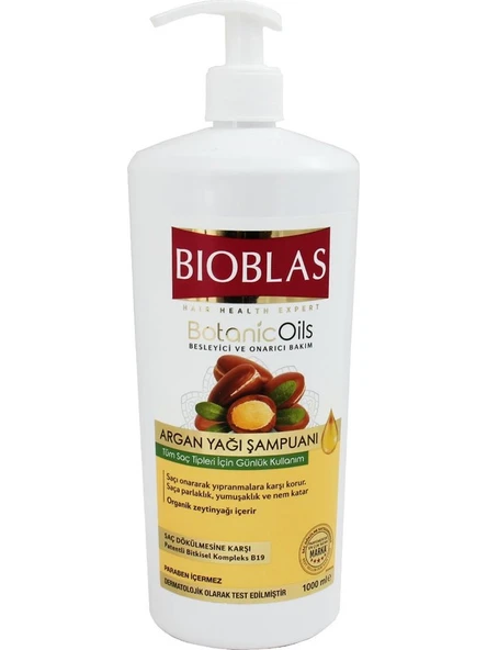 Bioblas Argan Yağı Şampuanı 1000 ml ürün görseli 1