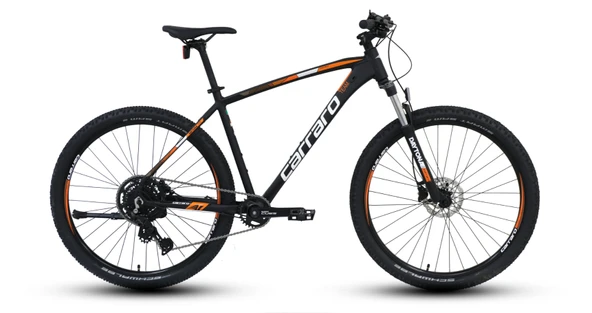 27.5J CARRARO DAYTONA 709 DAĞ BİSİKLETİ - MAT SİYAH TURUNCU - 40 KADRO ürün görseli