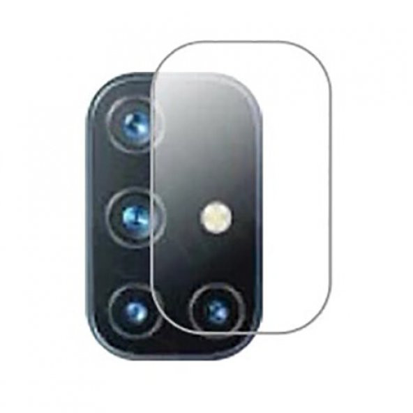 KNY One Plus Nord N10 İçin Kamera Koruma Şeffaf Nano Koruyucu Şeffaf