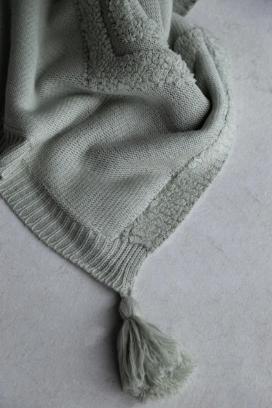 Çift Kişilik Moneda Adaçayı Yatak Örtüsü Nevresim Seti - 3