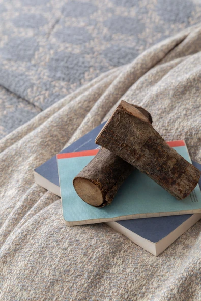 Çift Kişilik Crown İndigo Timeless Yatak Örtüsü Nevresim Prime Set - 2