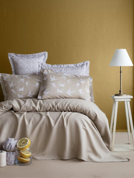 Tek Kişilik Freely Bej Bambu Pike Takımı