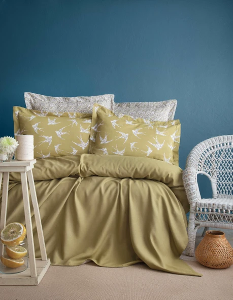 Çift Kişilik Freely Olive Bambu Pike Takımı