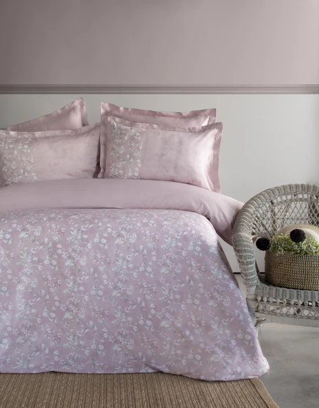 Çift Kişilik Franny Rose Elegance Saten Nevresim Takımı