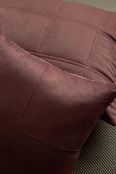 Çift Kişilik Barones Rose Saten Nevresim Set - 2